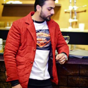 Red Blaze Craft Suede Jacket
